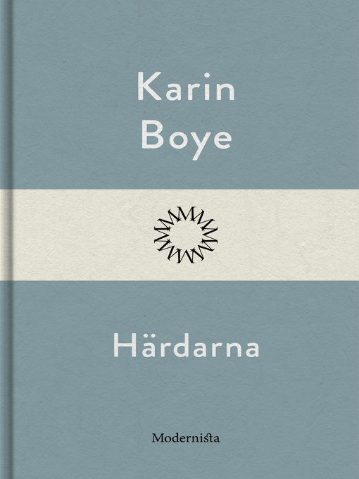 Title details for Härdarna by Karin Boye - Wait list